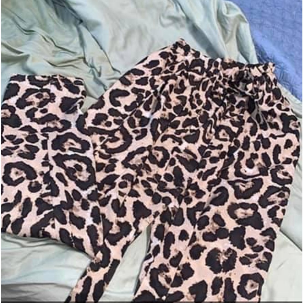 Leopard pants